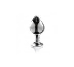 Icicles No 25 Glass Anal Plug Clear 3.75 Inch 